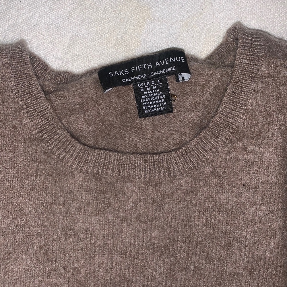 cashmere sweater/ shirt